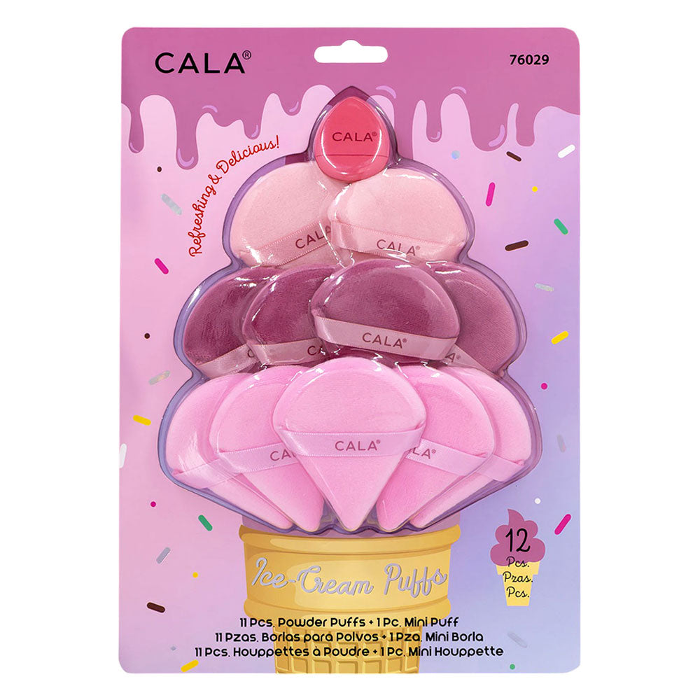 Cala 12PCS Ice Cream Makeup Puffs