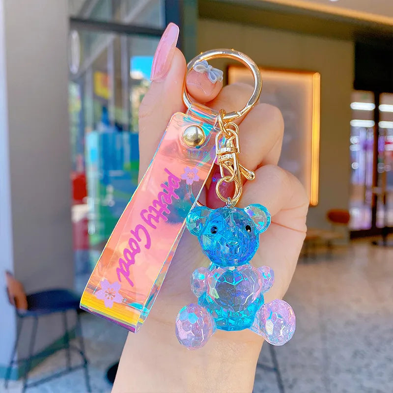 Resin Bear Keychain