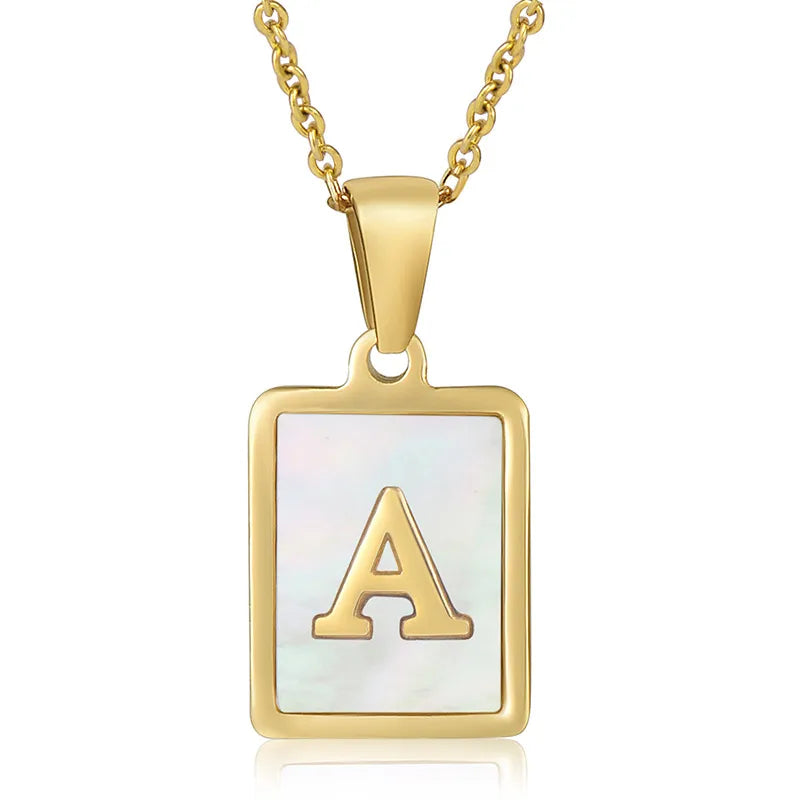 Initial Gold Necklace