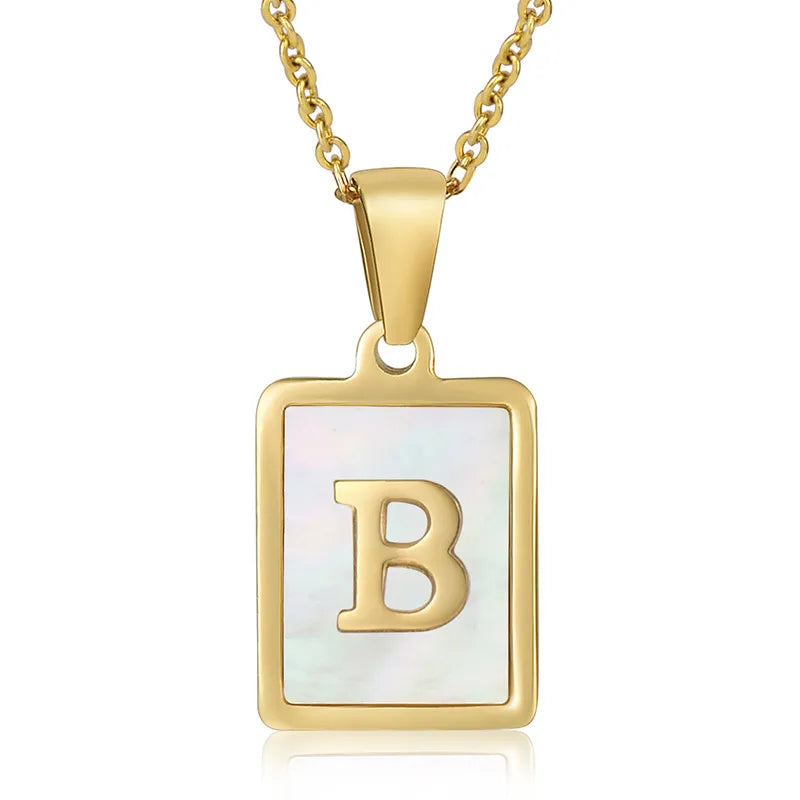 Initial Gold Necklace