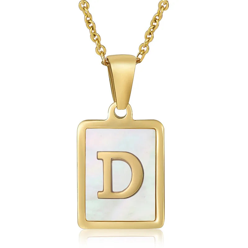 Initial Gold Necklace