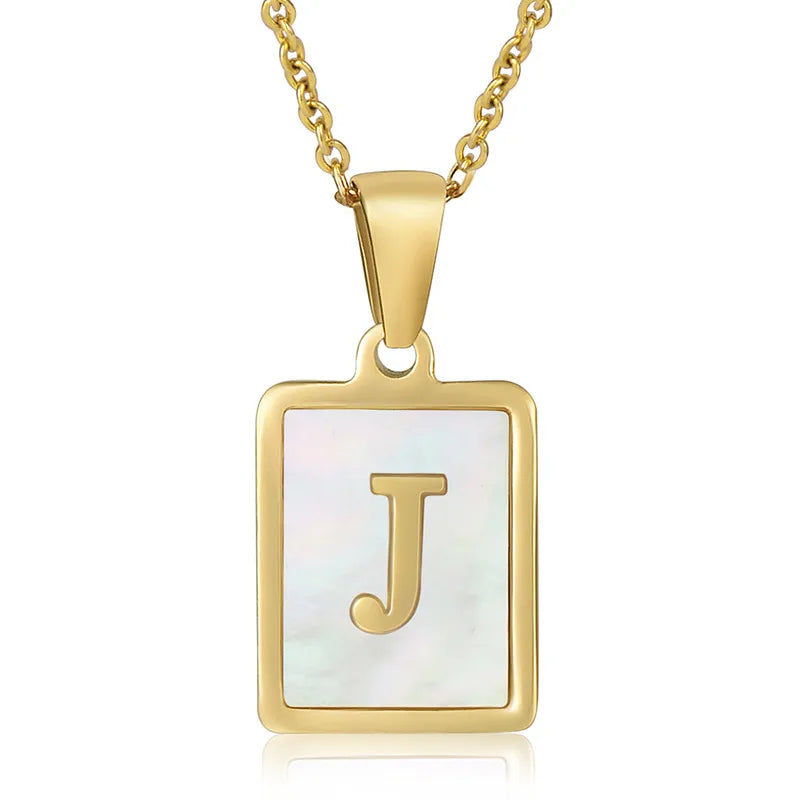 Initial Gold Necklace