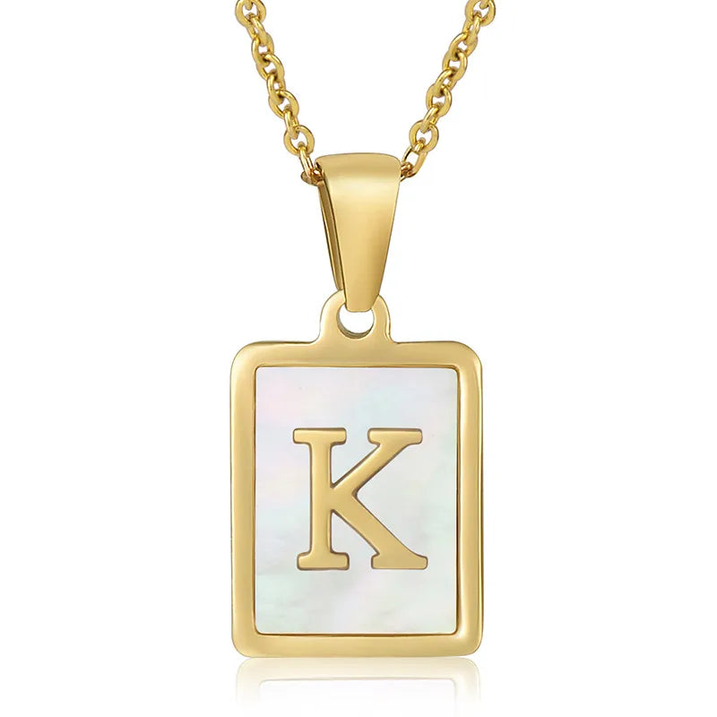 Initial Gold Necklace
