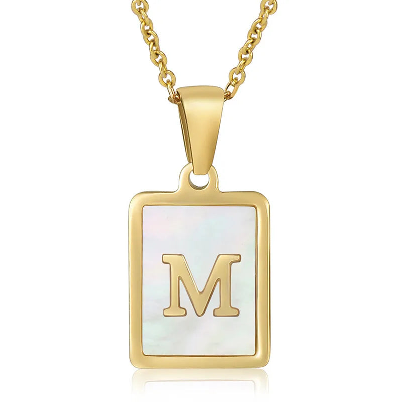 Initial Gold Necklace