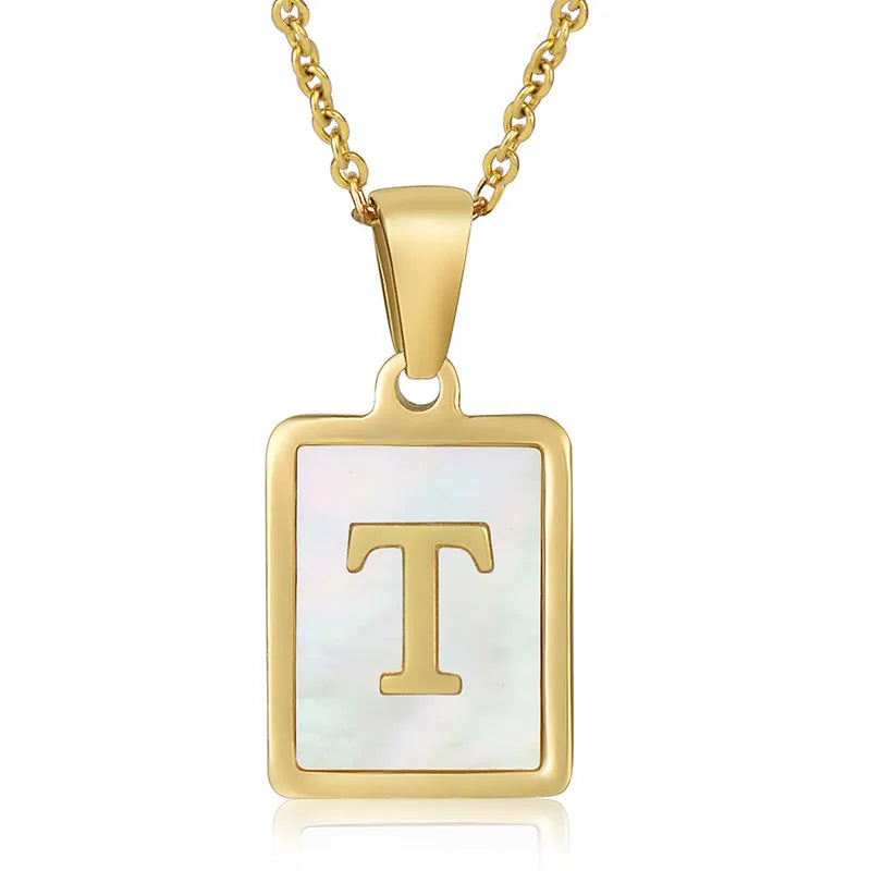 Initial Gold Necklace