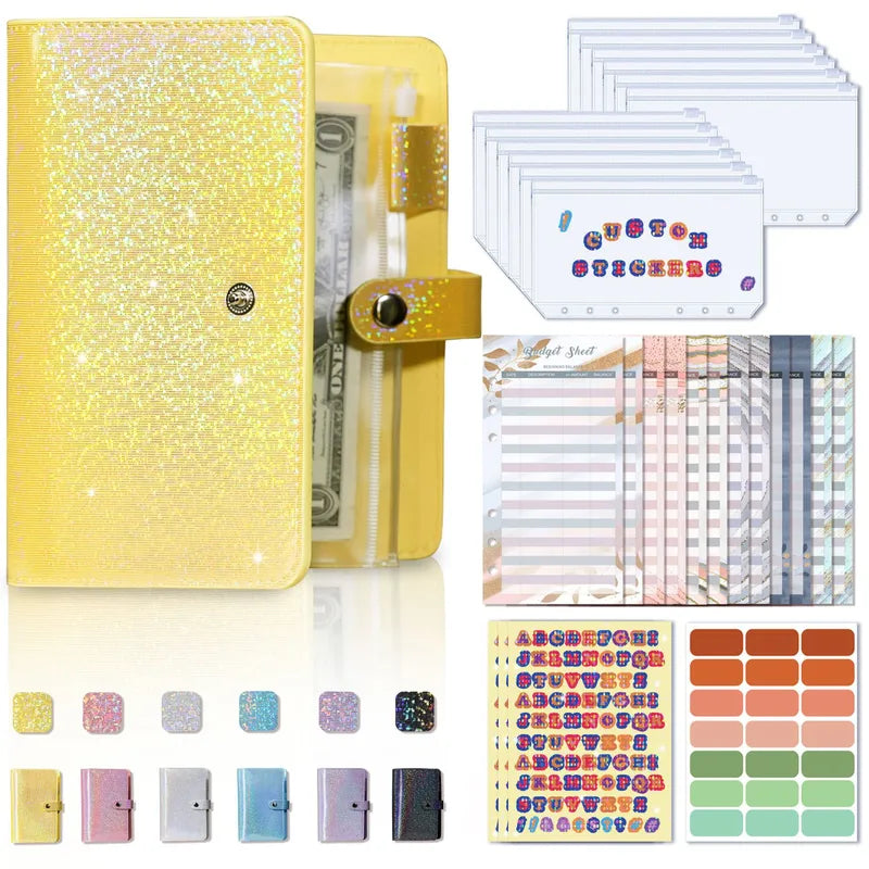 Shimmery Budget Binder