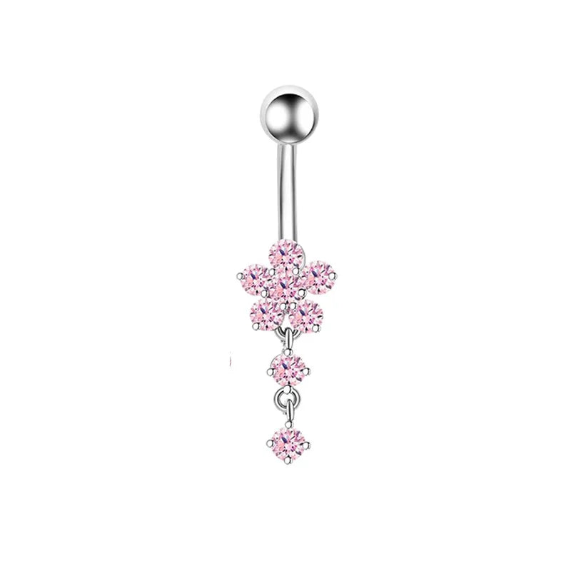 Fashion Stainless Steel Navel Rings