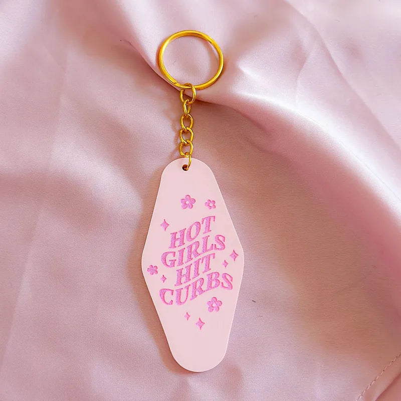 Acrylic Message Keychain