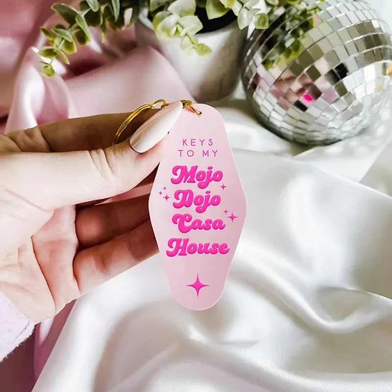 Acrylic Message Keychain