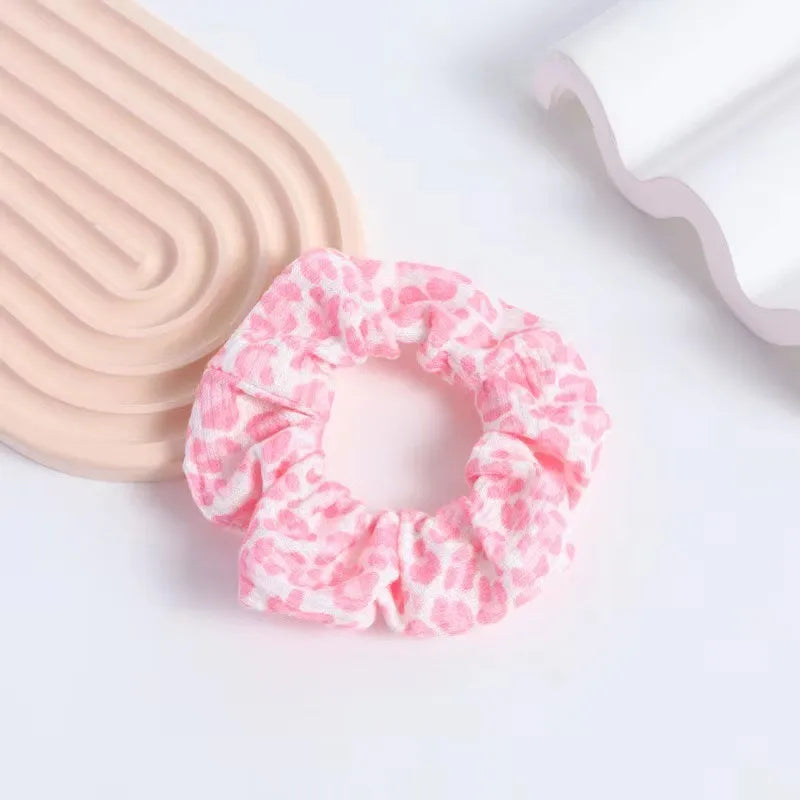 Cowprint Hair Tie