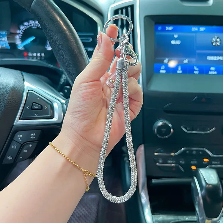 Rhinestone Keychain Strap