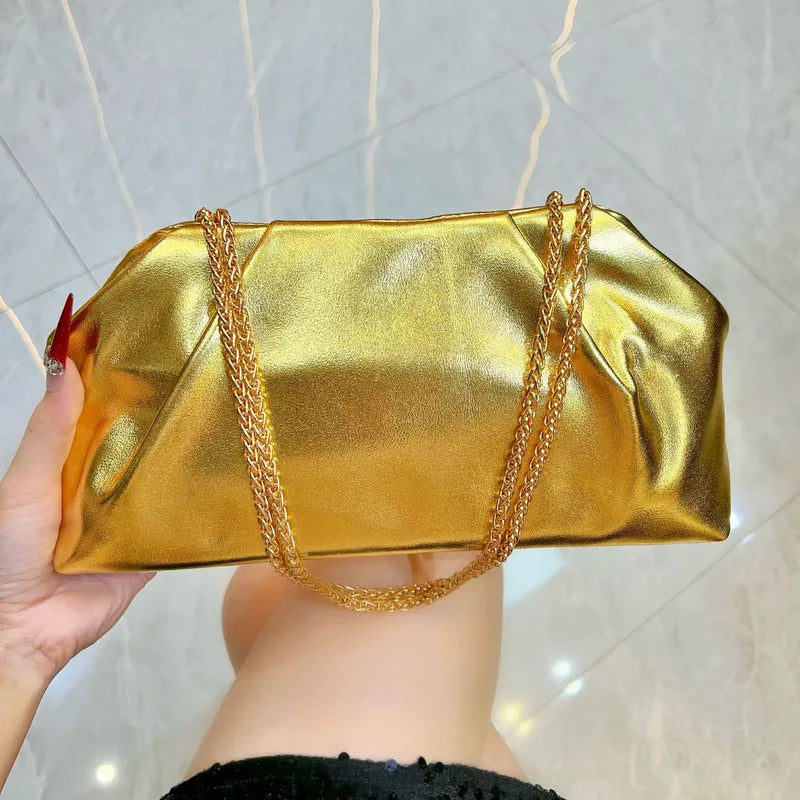 Miriam Gold Purse