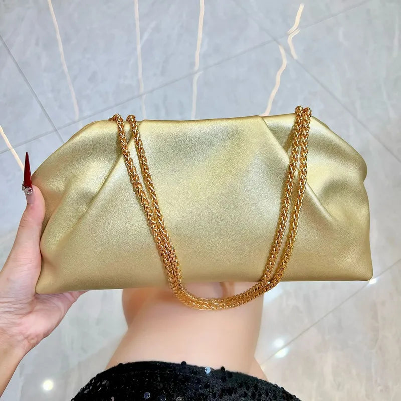 Miriam Gold Purse