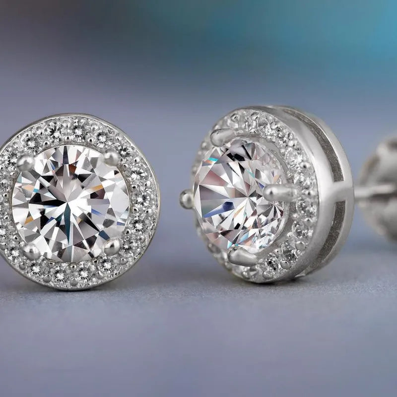 Queenie Rhinestone Ear Studs