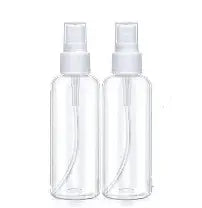 Clear Spray Bottle Set