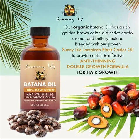 Sunny Isle 100% Raw & Pure Batana Oil 4oz