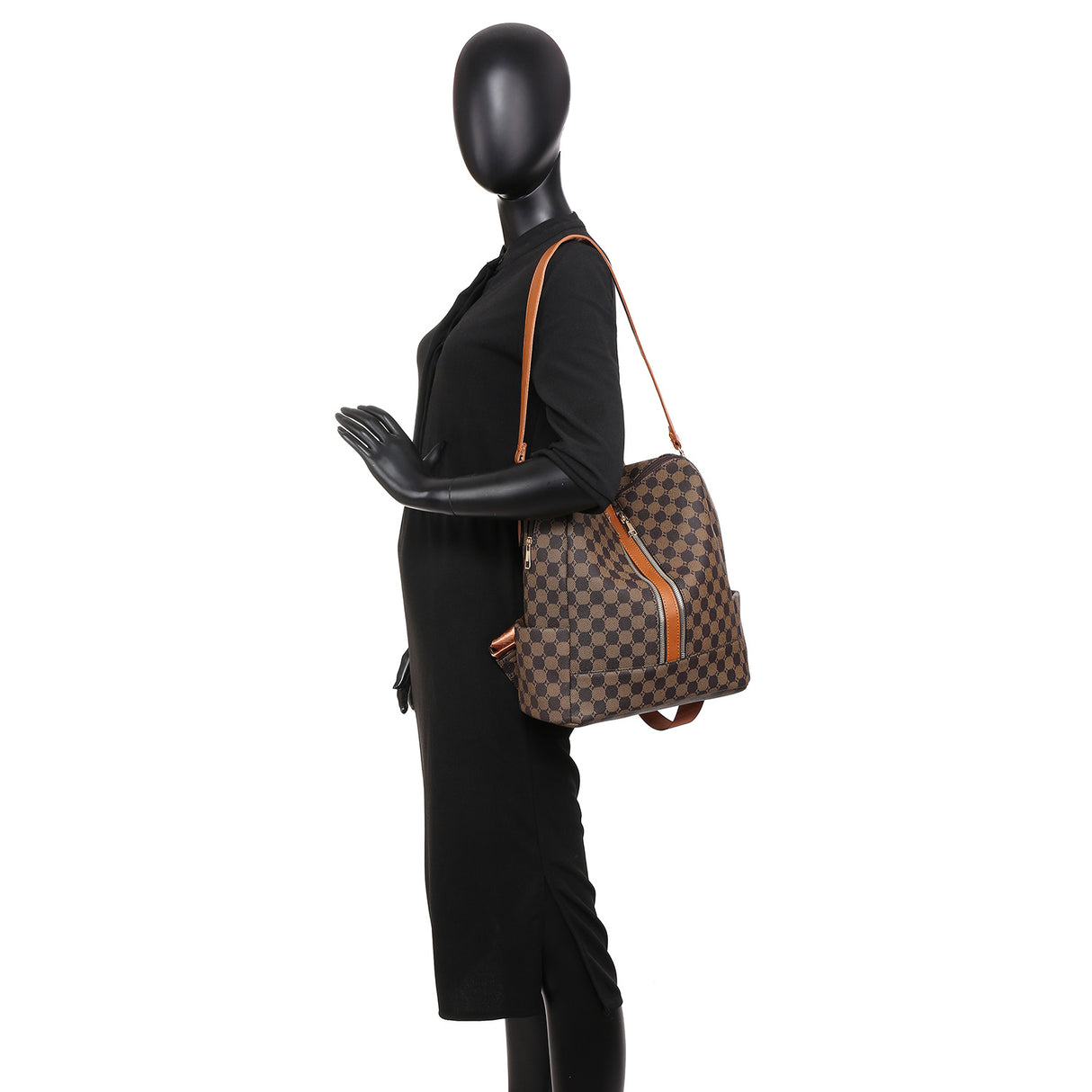 Susan Fashion Monogram 2-in-1 Convertible Backpack