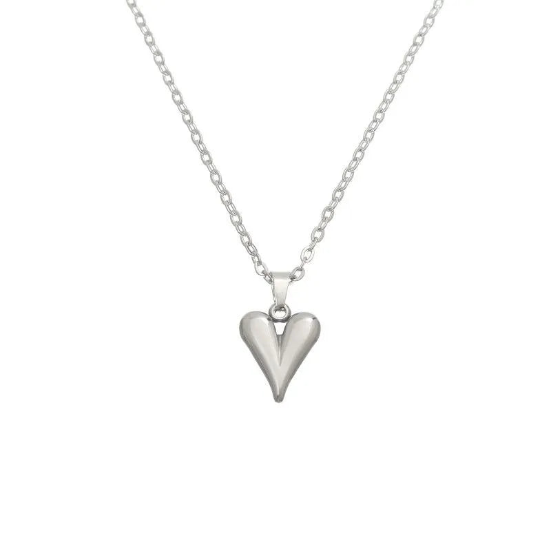 SS Heart Necklace