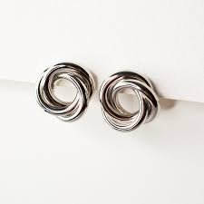 Triple Spiral Earrings