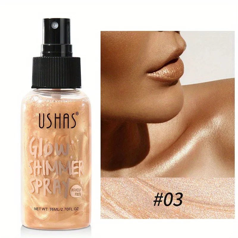 Ushas Glow Shimmer Spray