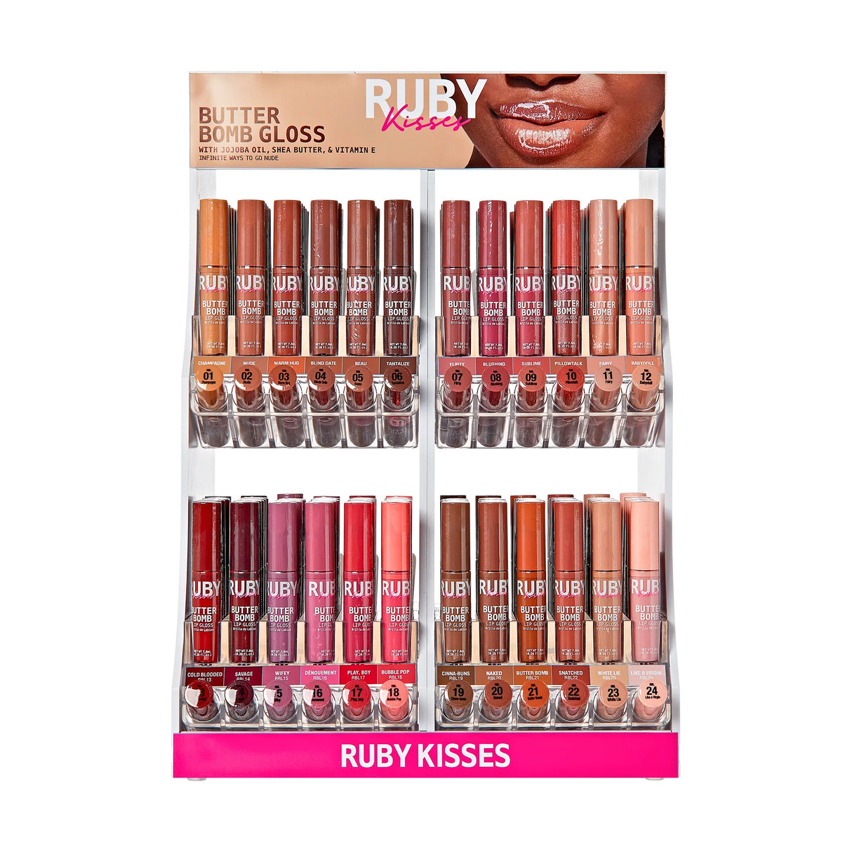 Ruby Kisses Butter Bomb Gloss Set