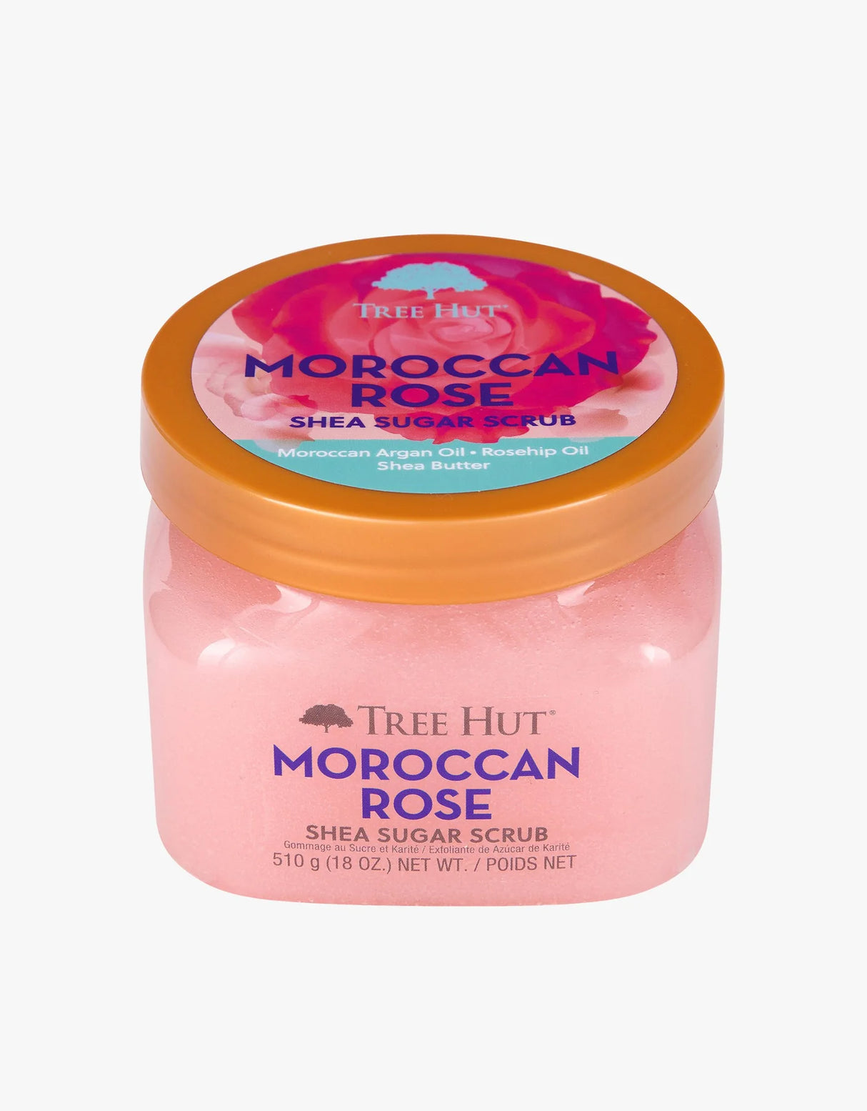 Tree HutShea Sugar Scrub Moroccan Rose