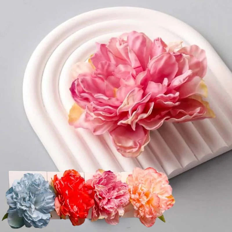 Artificial Carnation Flower Clip
