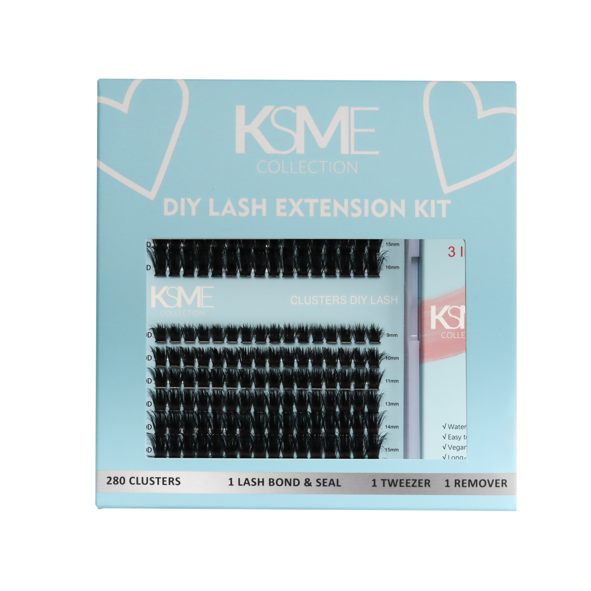 KSME 100/200D DIY LASH EXTENSION KIT