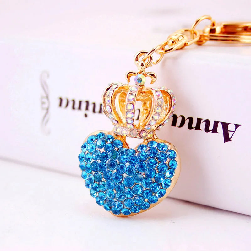 Crown Of Hearts Keychain
