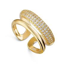 Rhinestone Dome Ring