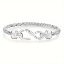 SS Hook Cable Bracelet