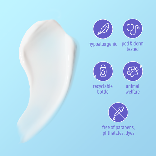 Sensitive Care Face & Body Baby Cream, Light Scent