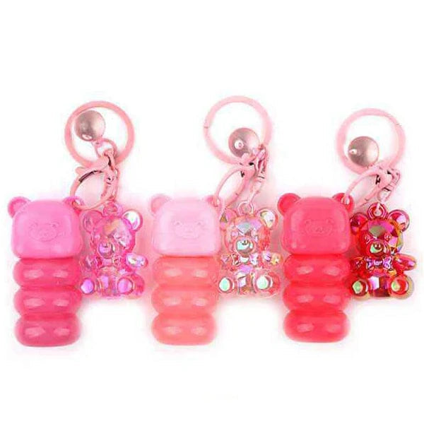 Little Bear Lip Gloss Keychain