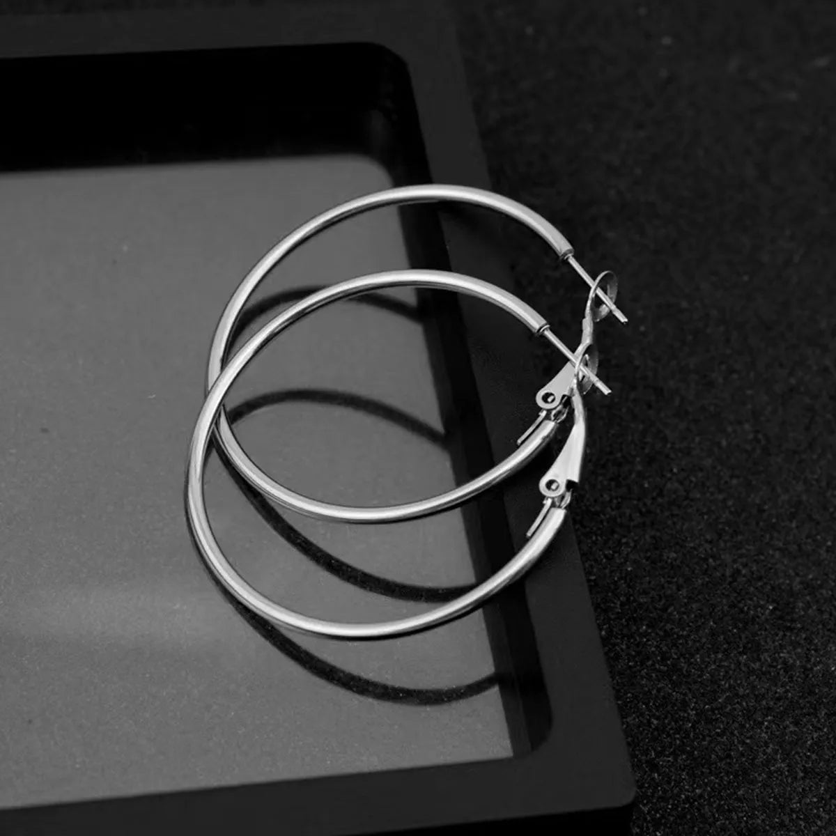 KSME Silver Hoops