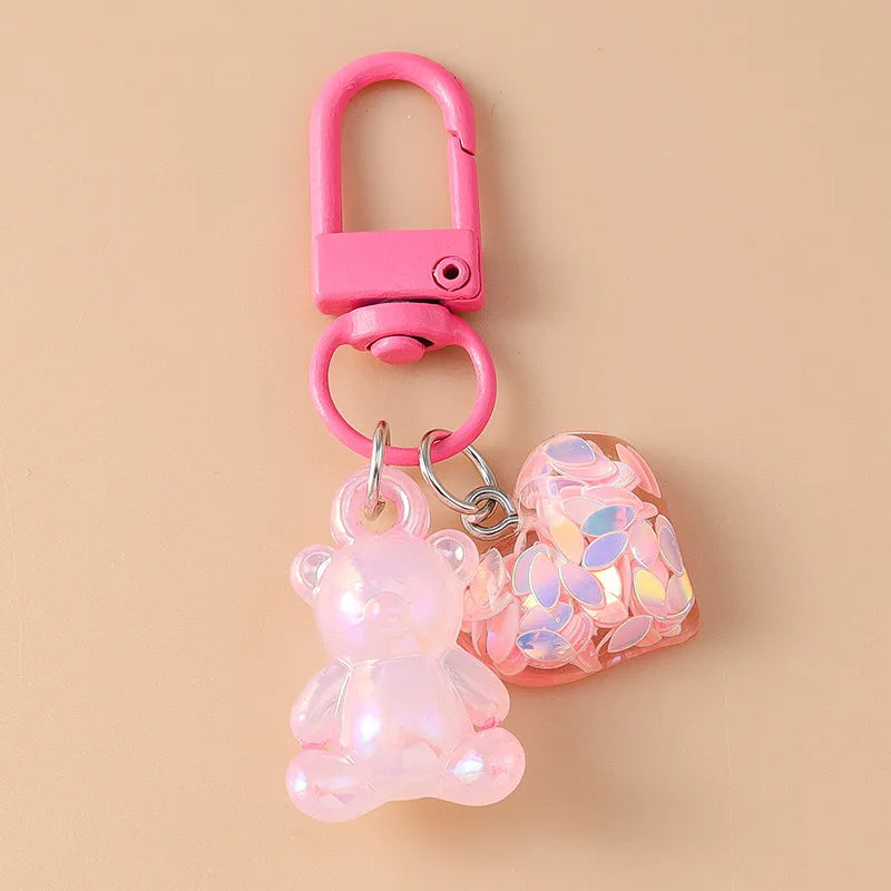 Resin Bear Keychains