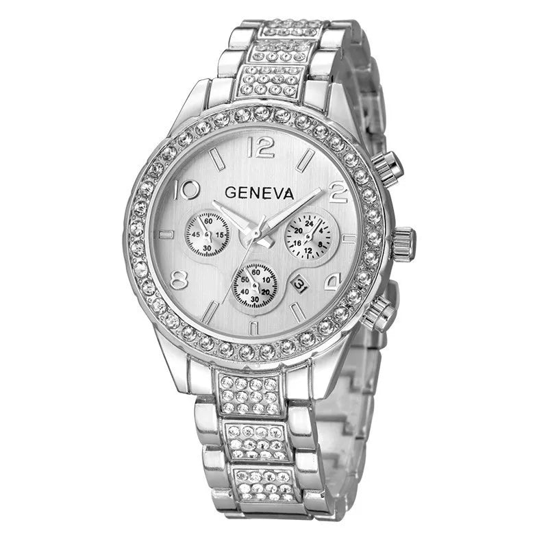 Geneva Fashion Rhinestone Watch