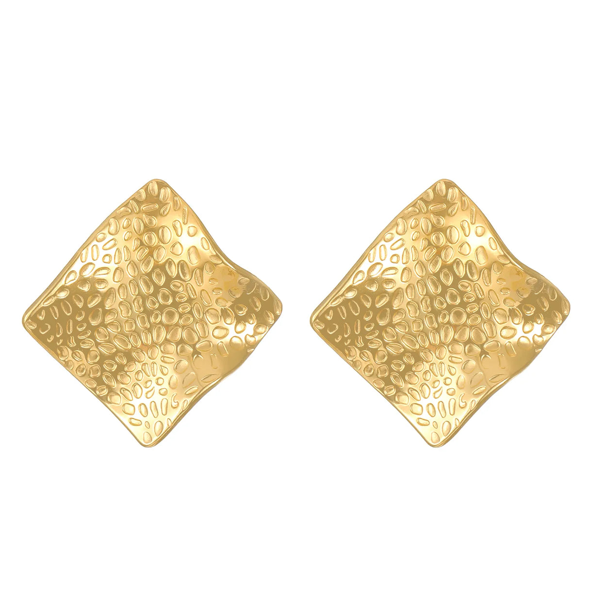 Textured Ripple Earring