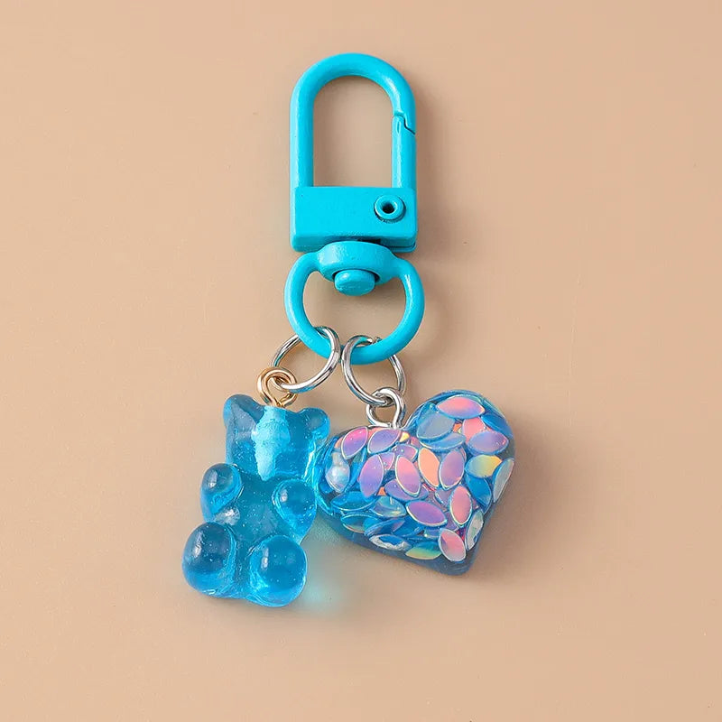 Resin Bear Keychains