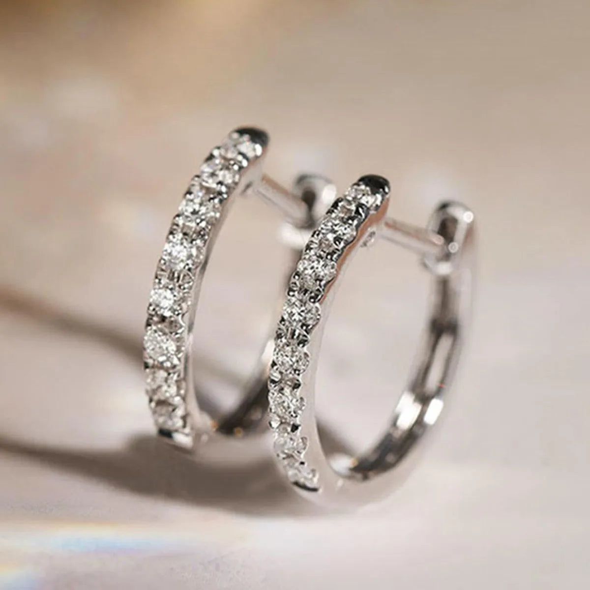 Adore Rhinestone Huggies