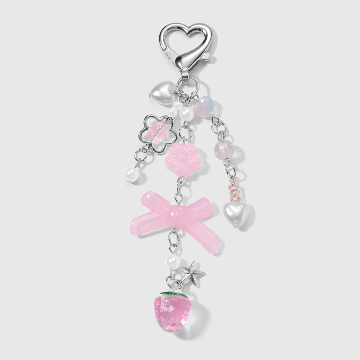 Croquet Strawberry Keychain