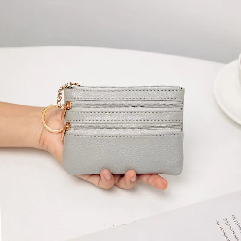 Double Zip Coin Wallet