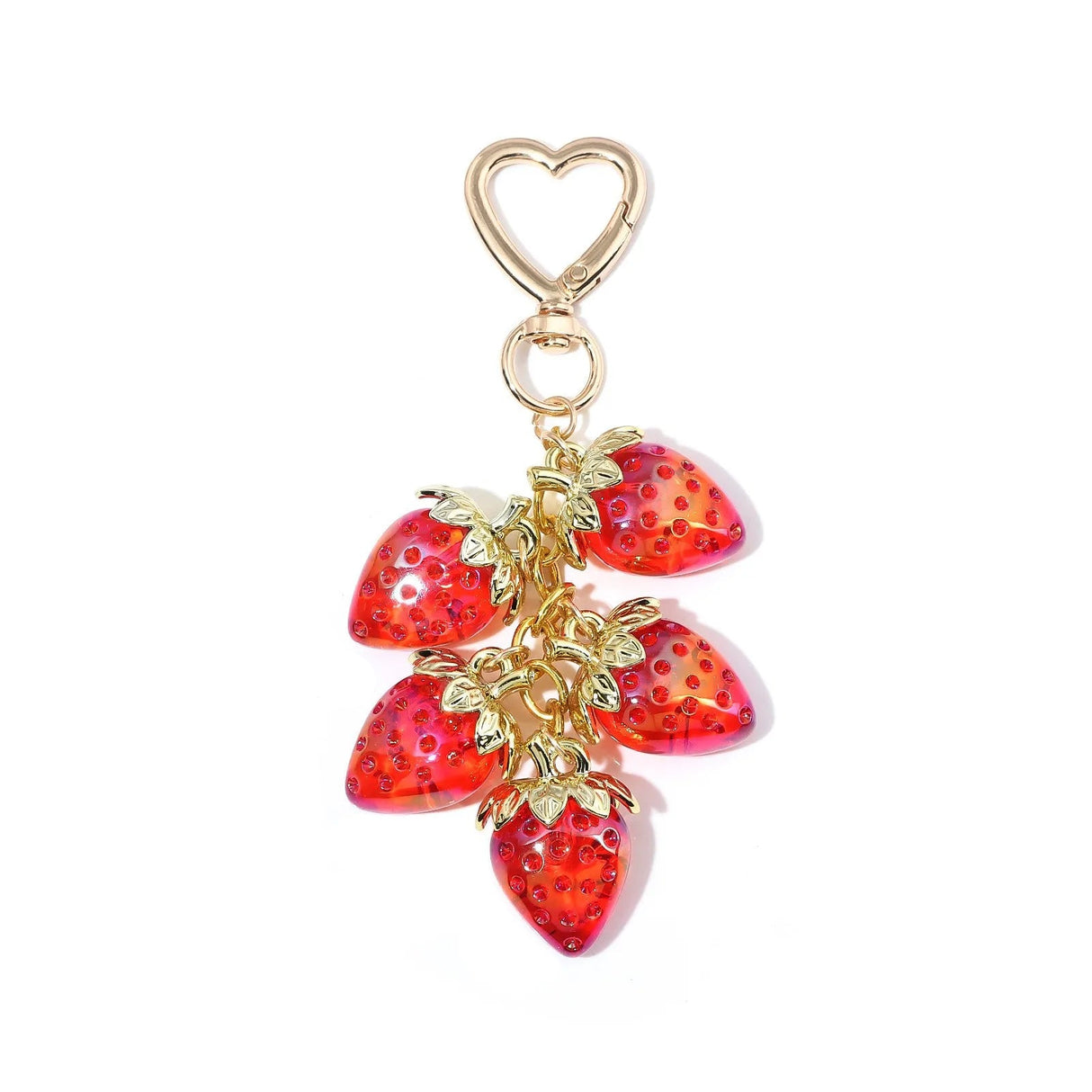 Strawberry Acrylic Keychain