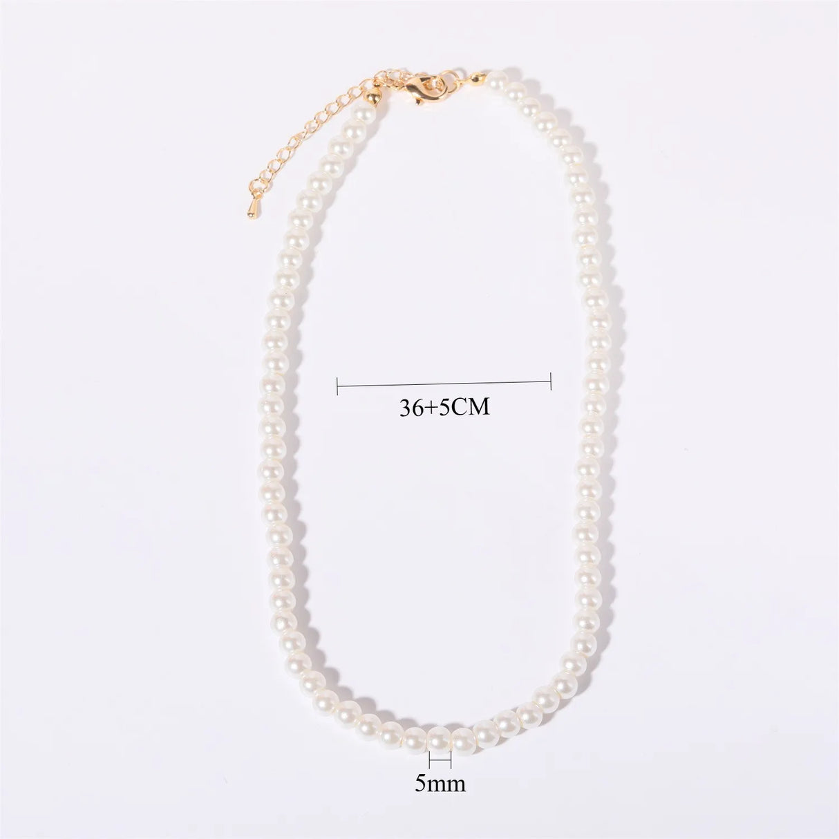 Glass Pearl Necklace