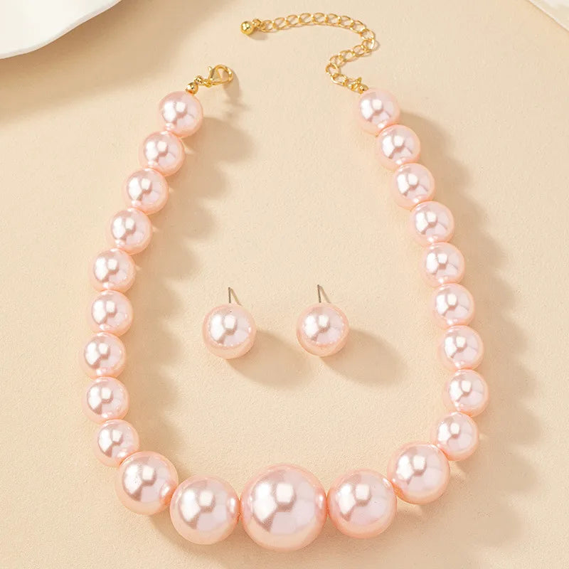 Pearl Necklace Set