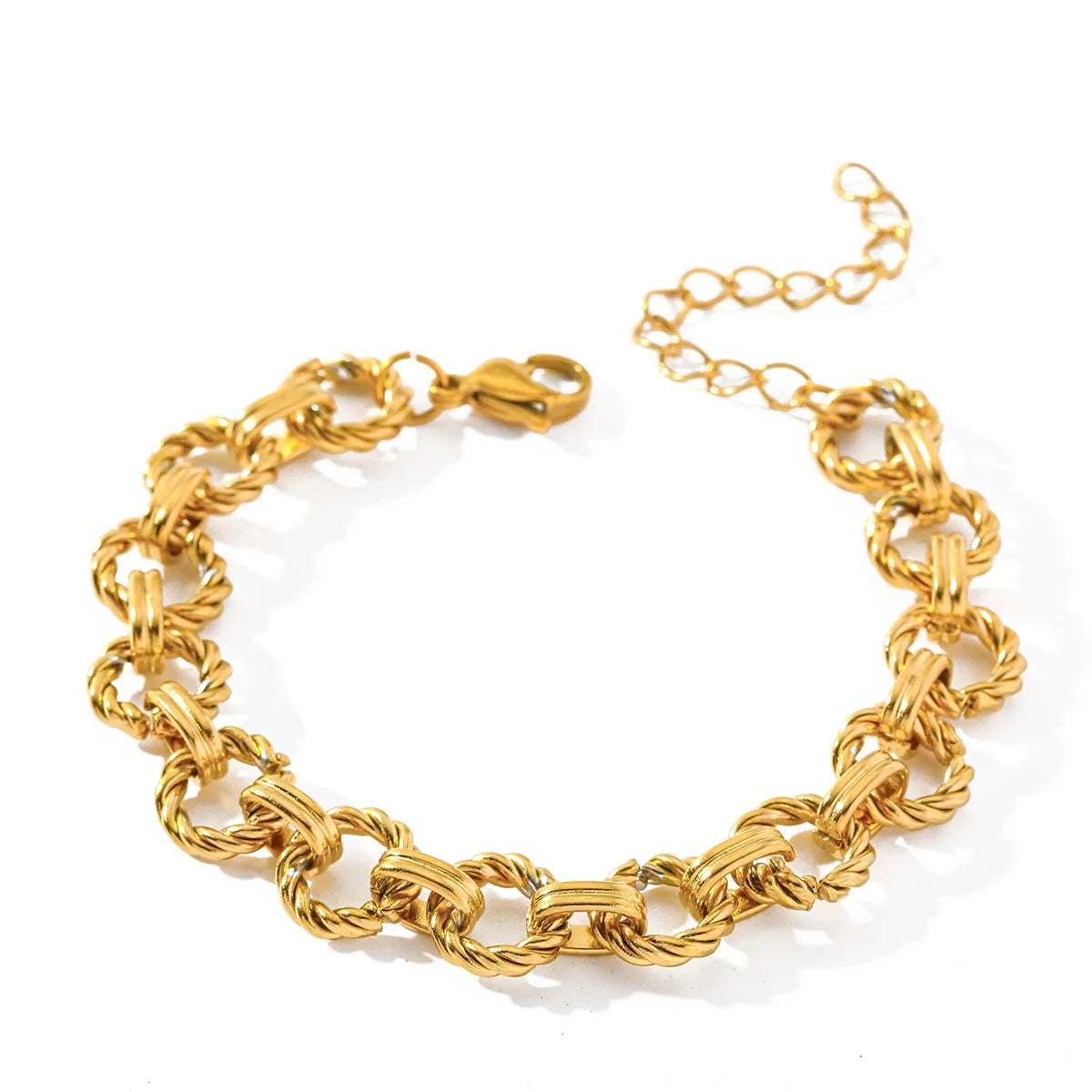 Twist Chain Link Bracelet