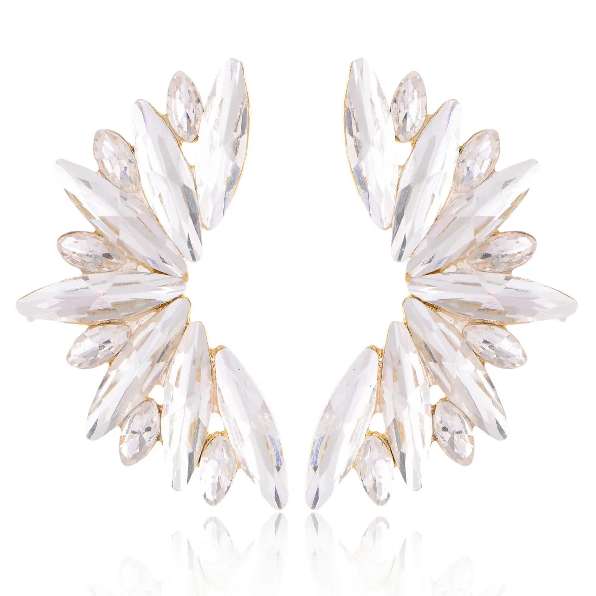 Angel Wings Evening Earrings