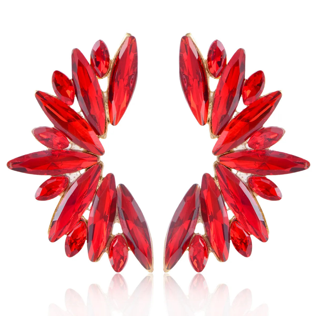 Angel Wings Evening Earrings