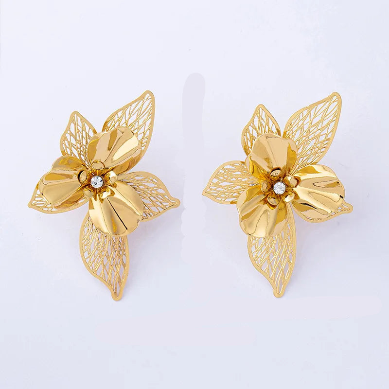 Gold Bloom Earrings