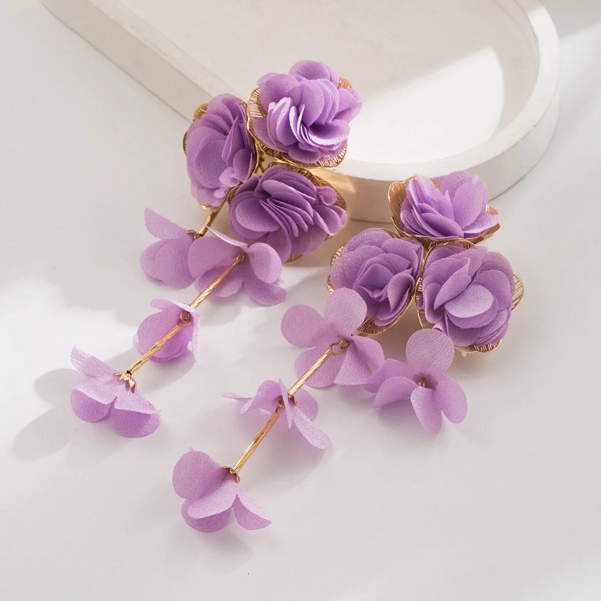 Julie Petal Drop Earrings