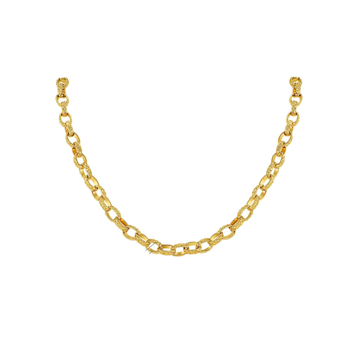 Lina Chain Link Gold Necklace